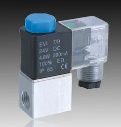 

1/8'' 2/2 Way Electric Pneumatic Air Solenoid Valve Aluminium Alloy 2V025-08 DC24V