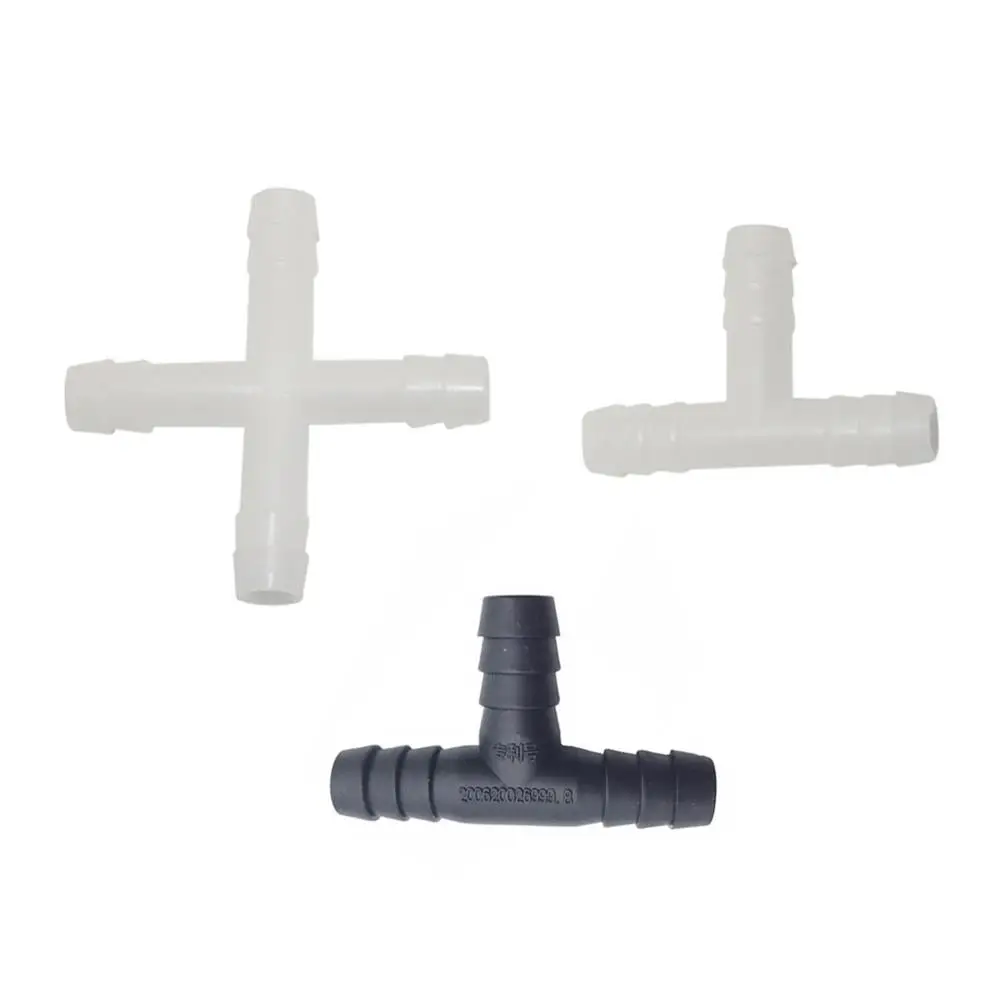 20 шт. 10 мм тройник разъем Rabbit waterer Соединительная труба пластиковый адаптер для