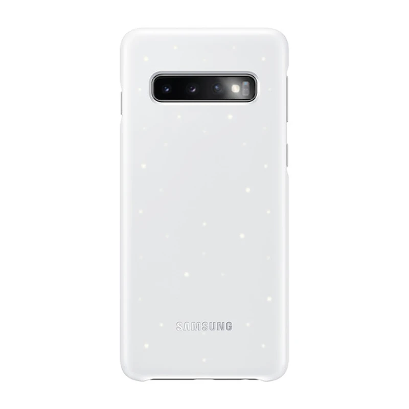 SAMSUNG Original Intelligent LED Phone Case for Samsung GALAXY S10E S10X S10 Plus S10Plus SM-G9700 G9730 Hard Phone Cover