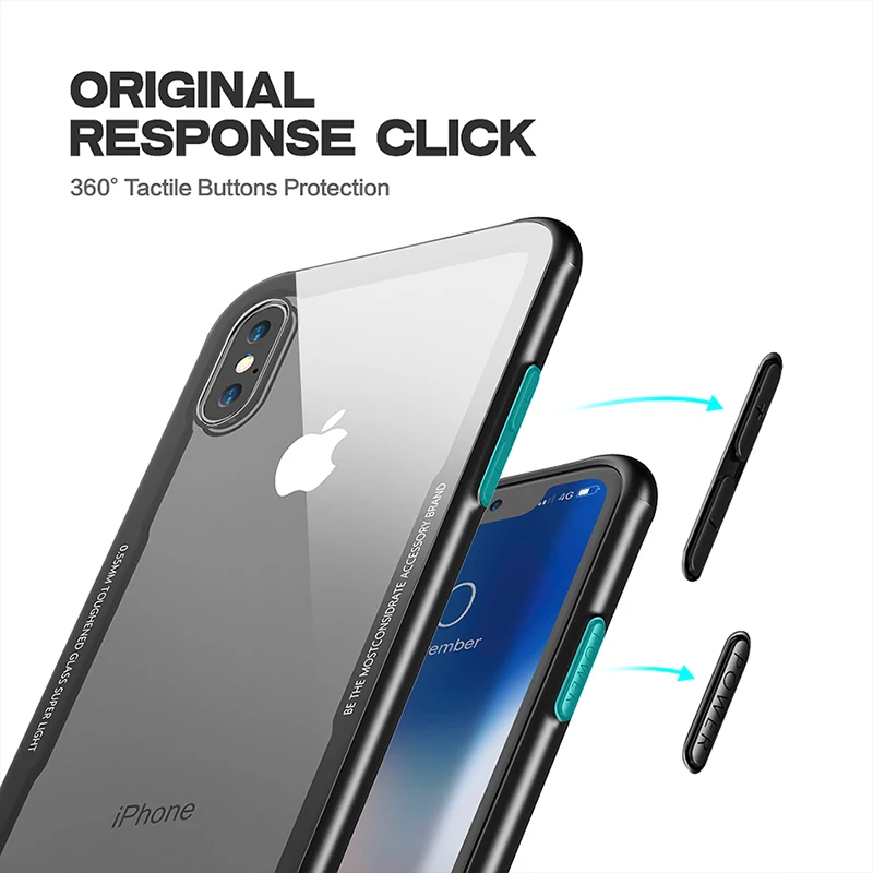 Shockproof Phone Case For iPhone 7 8 Cases 0.7MM Clear Transparent Cover X XS Max XR 6 6s Plus Funda Accessories |