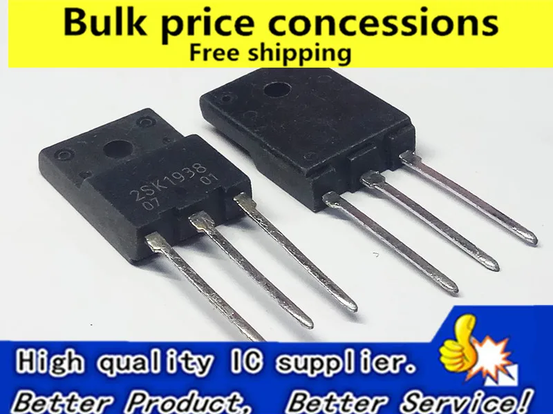 

Free Shipping 10Pcs 2SK1938 2SK1938 TO-3PF 18A 500V