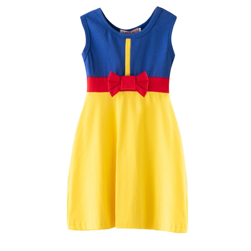 Baby Girls Dresses Snow White Children For Princess Dress Minnie Rapunzel Bell Jasmine Christmas Kids Clothes | Детская одежда и
