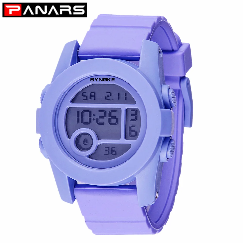 

PANARS Women Digital Watches Multi Functional Waterproof Outdoor Sports Luminous Electronic Students Wristwatches for Men Women