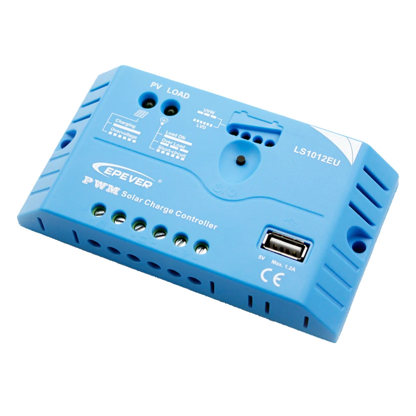 1 шт. x 10A LS1012EU EP EPEVER PWM LandStar комплект солнечной системы регуляторы с 5 в USB |