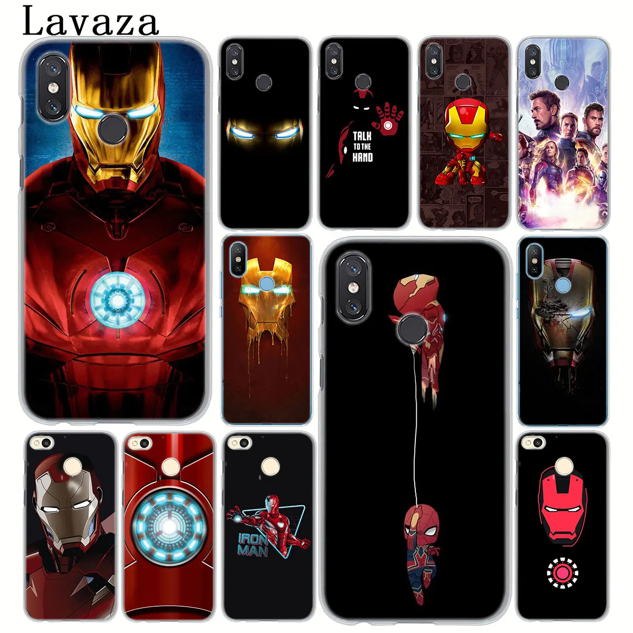 Чехол для телефона Lavaza IronMan Iron Man Marvel Xiaomi MI 9 9T A3 PRO CC9 CC9E 8 A2 Lite SE A1 pocophone f1 6 6X 5S 5X MAX