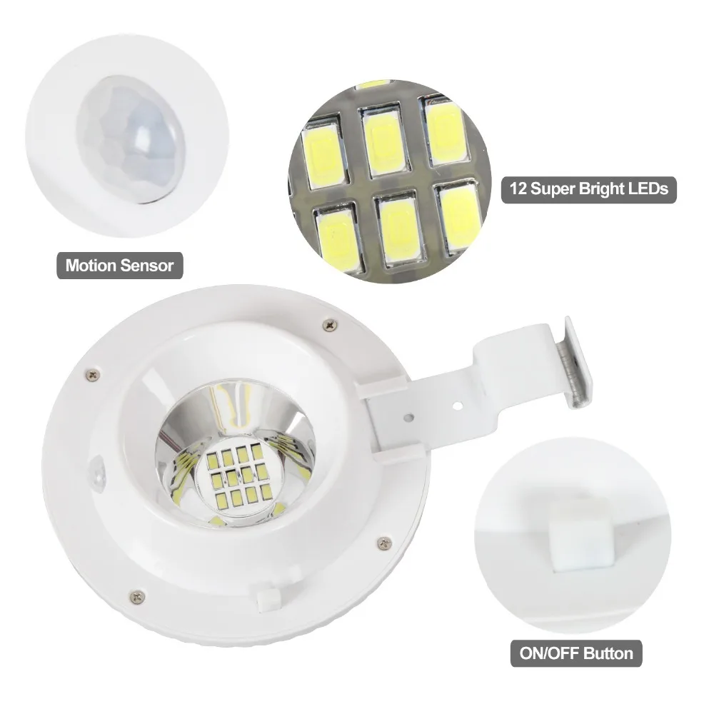 Фонарь садовый на солнечной батарее 2 шт. в упаковке|Светодиодные солнечные