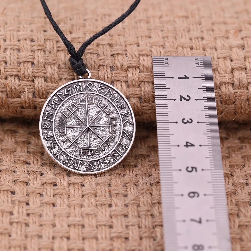 Teamer Винтажный воин скандинавский амулет Collares этнические Викинги Valknut Odin символ
