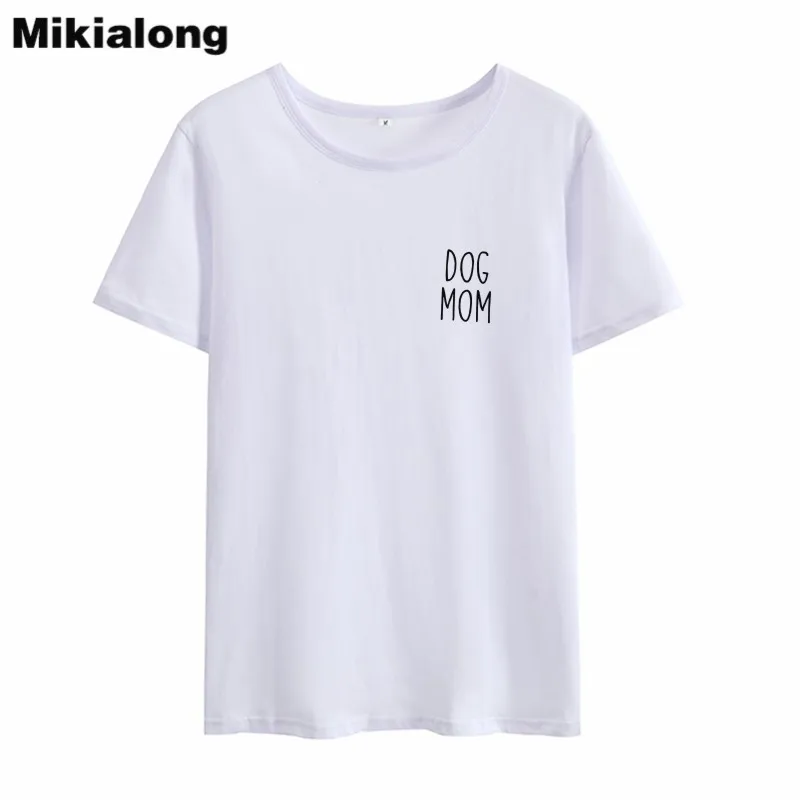 Миссис win Собака Мама Футболка Femme короткий рукав Hipster корейский стиль футболка