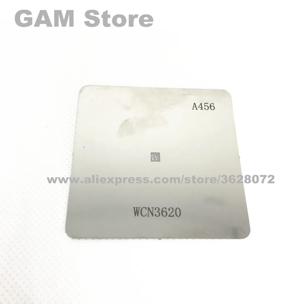 

WCN3620 BGA Stencil For Samsung J5 Xiaomi wifi IC Reballing Chip Pins Soldering BGA Direct Heating Template Tin Plant Steel A456