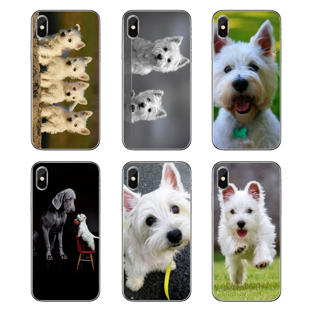 Прозрачные мягкие чехлы для Nokia 2 3 5 6 8 9 230 3310 1 7 Plus West Highland White Terrier Dog Scotland |