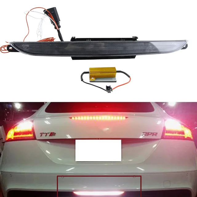 Подходит для Audi TT (MKII Typ 8J) 2nd Gen 2007 2013 12V задние противотуманные фары/красный