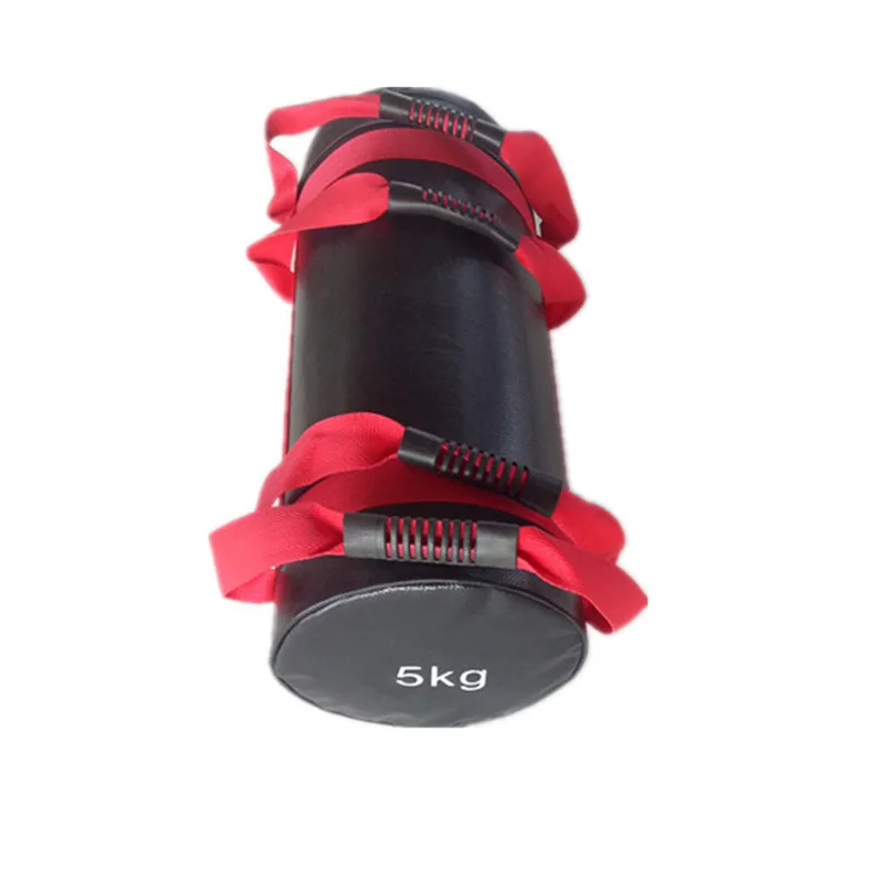 11 lbs ( 5kg )-Red Тяжелая атлетика, Болгарский мешок с песком, бокс, фитнес-тренировка, многофункциональная физическая тренировка, высокая интенсивность, силовая сумка - Цвет: 11 lbs ( 5kg )-Red