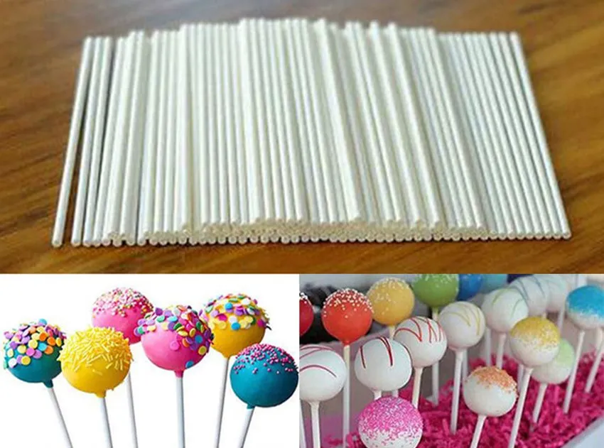 Фото Hot Sell 100 pcs Pop Sucker Sticks Chocolate Cake Lollipop Lolly Candy Making Mould White S Дом и сад Hot Sell 100 pcs Pop Sucker Sticks Chocolate Cake Lollipop Lolly Candy Making Mould White S Дом и сад