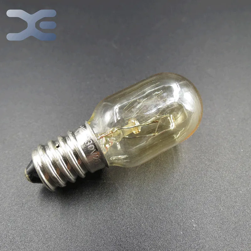 2Per Lot Запчасти для микроволновых печей лампочки 230V20W высококачественные стеклянные Запчасти для микроволновых печей лампа