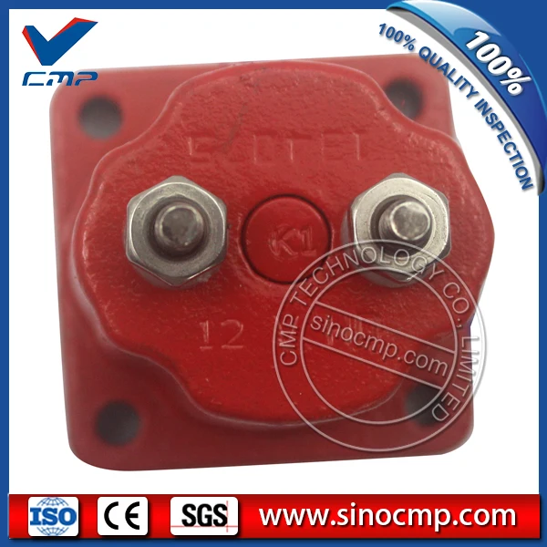3054608 12v Excavator Fuel Flameout Stop Shutdown Solenoid Valve | Автомобили и мотоциклы