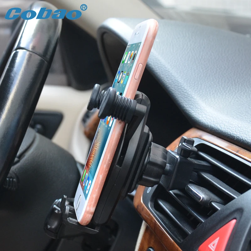 Автомобильный держатель для мобильного телефона Cobao GPS с поворотом на 360 градусов