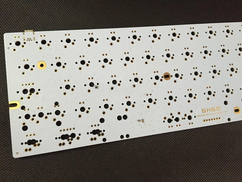 [Hfбезопасности] GH60 механическая клавиатура DIY Kit Заказная печатная плата с RGB патч светильник GH60 материнская плата