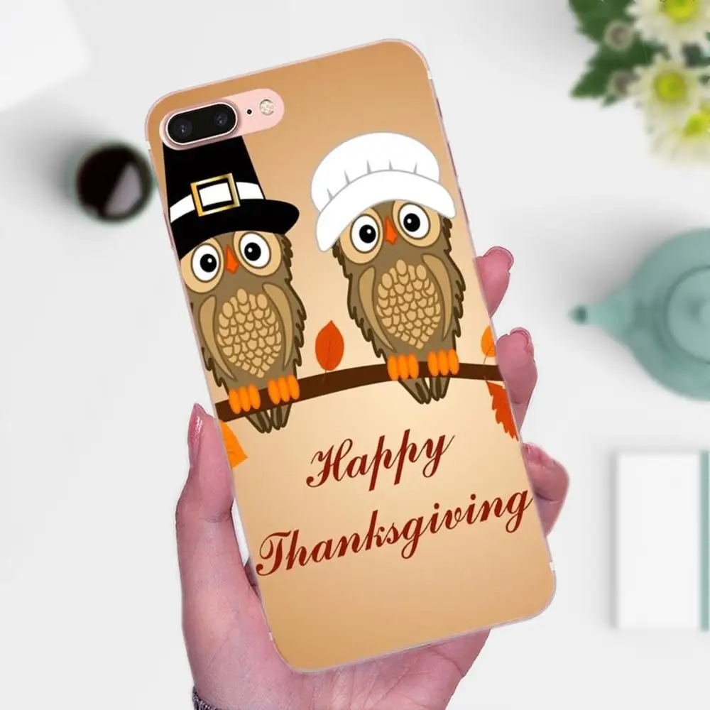 ТПУ новое поступление с Днем Благодарения для Apple iPhone 4 4S 5 5C 5S SE 6 6S 7 8 Plus X XS Max XR |