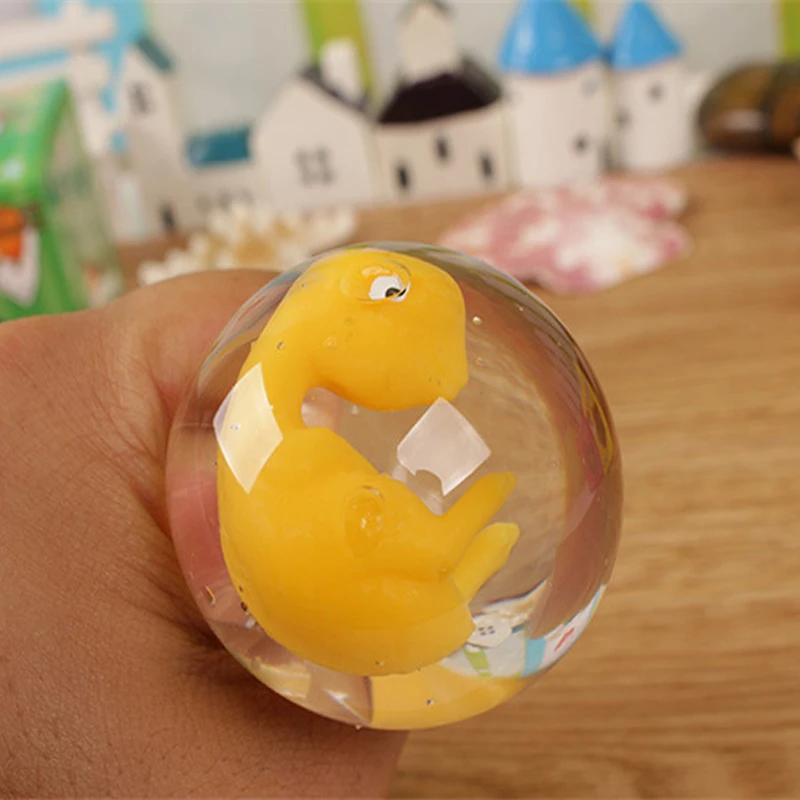 Шарик антистрессовый забавная Новинка Сжимаемый гаджет-яйцо динозавра гаджет