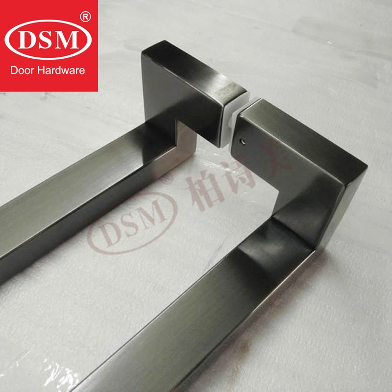 1200mm Black Titanium Electroplated 304 Grade Stainless Steel Entrance Door Handle For Glass/Wooden/Metal Frame Doors PA-167 |