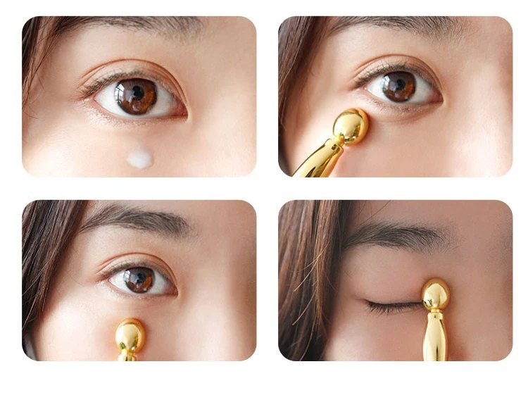 Крем для глаз, массажер, палочка против морщин, Золотая маска для лица, палочки, сделай сам, лопатки для смешивания, против морщин, макияж, косметическое средство для ухода за глазами