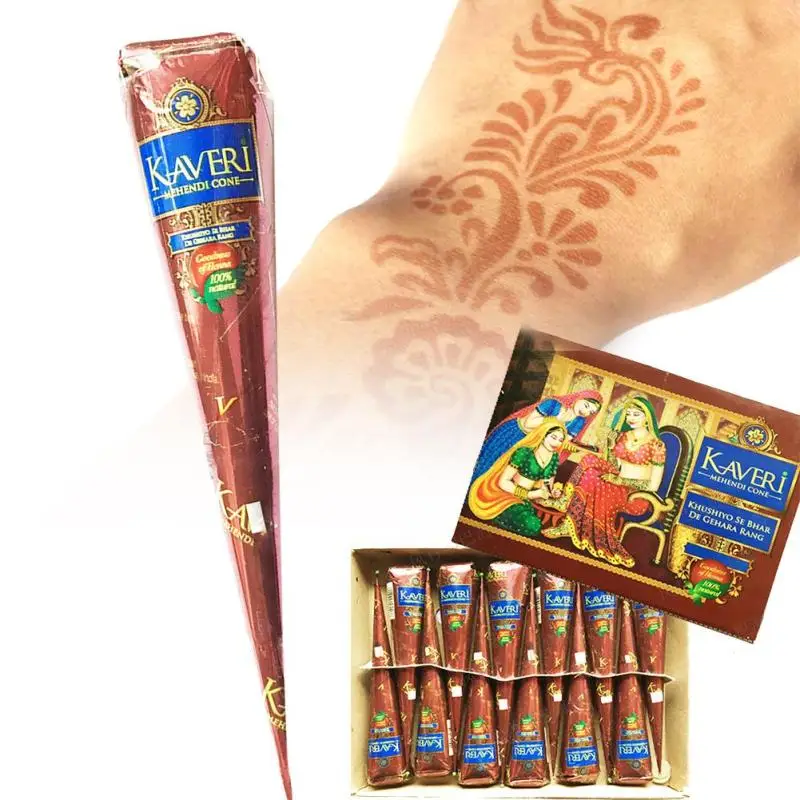 Henna татуировки коричневый тела Книги по искусству Краски Новое поступление