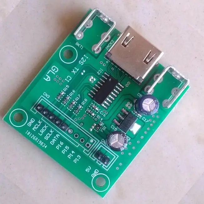 HDMI к I2S IIS DSD приема сигнала доска по для dsd сигнал это Приём Выход уровня сигнала: 3