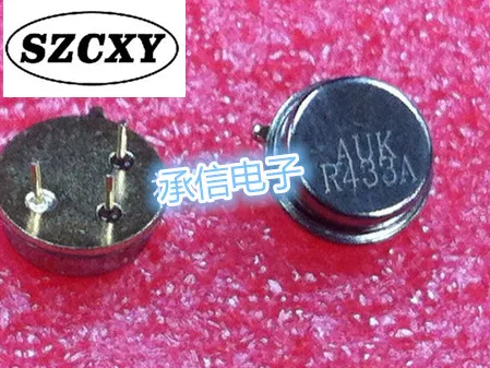 Новые и оригинальные 20 шт. AUK r4333a TO39 кристаллы звукового стола + 75K R433.92A|auk r433a|crystal