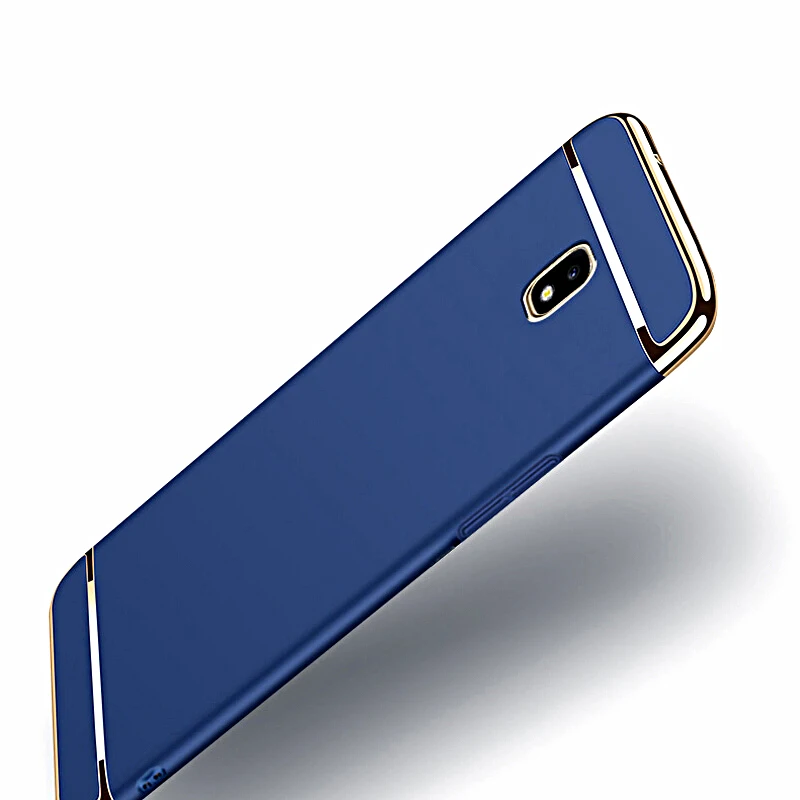 Роскошный Жесткий чехол 3 в 1 из поликарбоната для Samsung Galaxy J6Plus A8 2018 A71 приятный на
