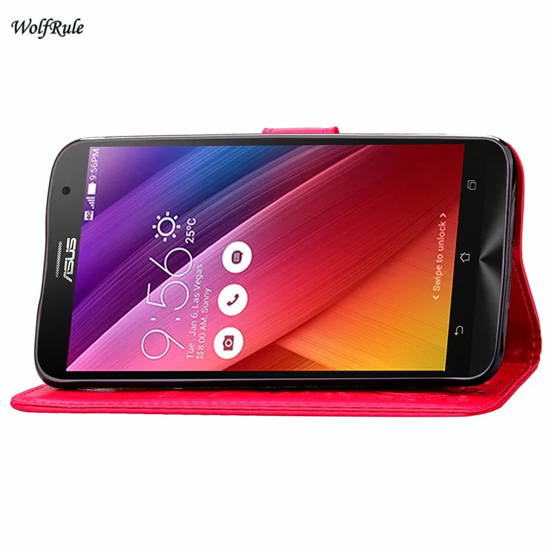 WolfRule чехол для телефона Asus Zenfone 2 ZE551ML Чехол книжка из искусственной кожи и ТПУ