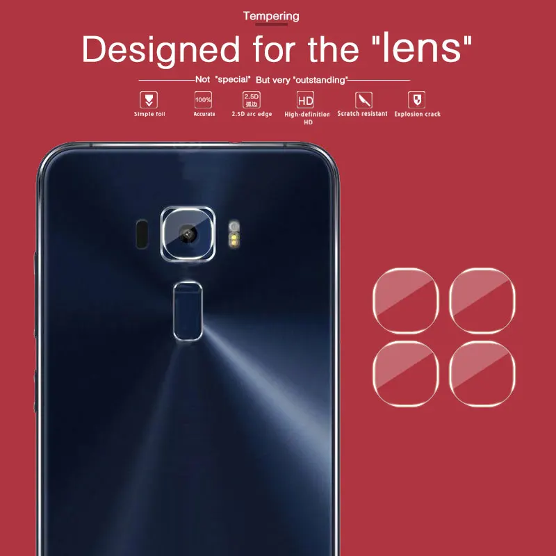 Ультратонкая задняя камера из закаленного стекла для Asus ZenFone 3 ZE552KL 5 дюймов Задняя