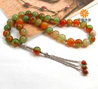 elegant gift natural stone bead islamic musilm 33 prayer beads tashih rosary beads for gift by free shipping100 original