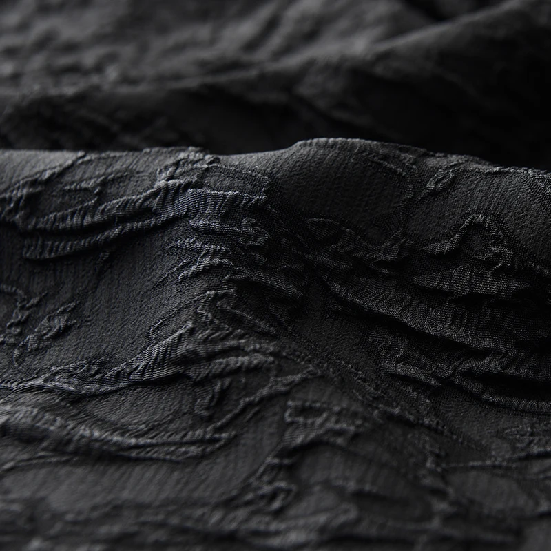 Мужские комплекты Minglu (футболка и брюки) роскошные тканевые с круглым вырезом