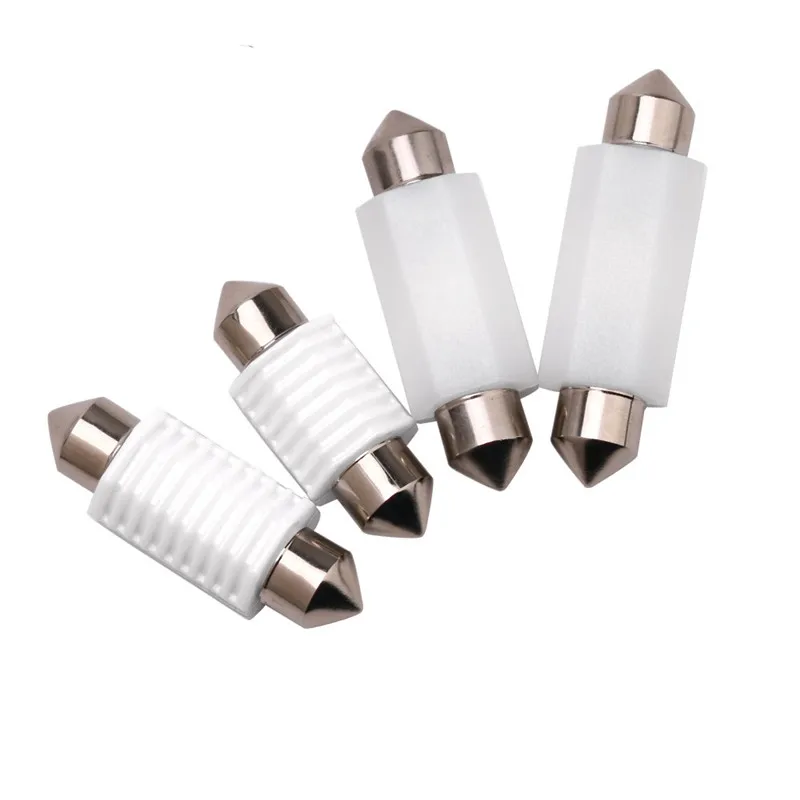 1х 2SMD 31 мм 36 39 41 C5W 3030 керамическое светодиодное освещение фестонного типа для