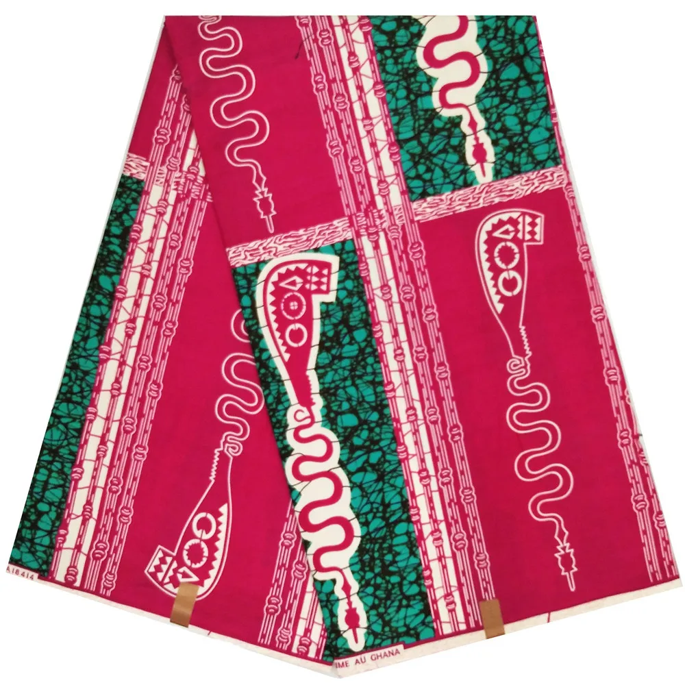 wax print soft cotton fabric ankara style REAL wax high quality real dutch wax for women dress A1210