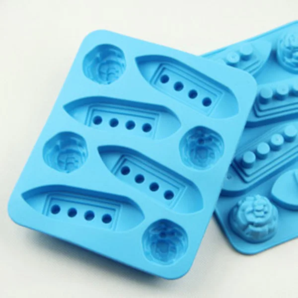 Пищевой нетоксичный эластомер Титаник Айсберг лоток с формой для кубиков льда