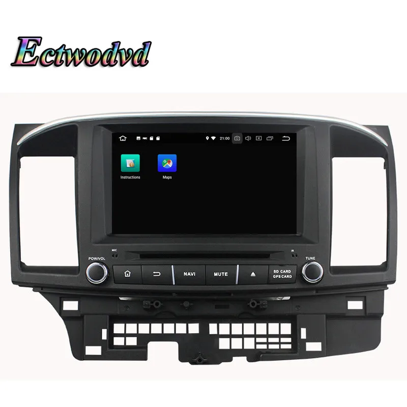 Ectwodvd Восьмиядерный 4G Android 8 0/четырехъядерный 1 Автомобильный мультимедийный