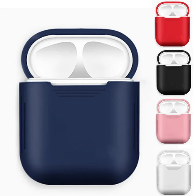 Мягкий ТПУ силиконовый чехол для airpods 1 2 3 Зарядный чехол для наушников Защитный чехол для air pods pro i12 i10 зарядное устройство нескользящий корпус