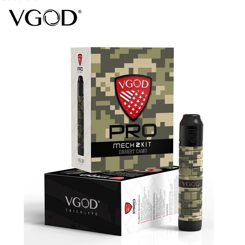 Новейший оригинальный VGOD Pro Mech 2 комплект с мл Elite Rda pro mech mod Модернизированный VS vgod