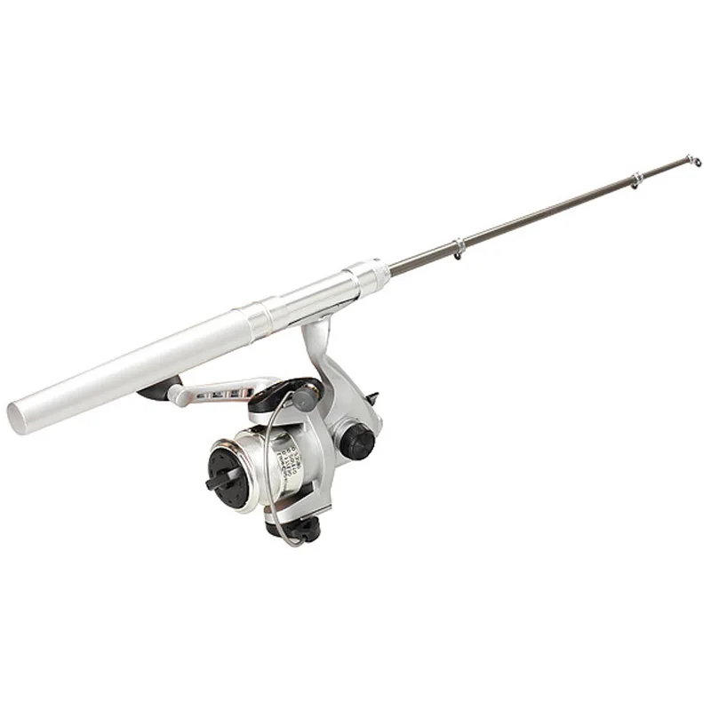 Горячая мини растягивающаяся Удочка Полюс Катушка карманный Ручка Тип с