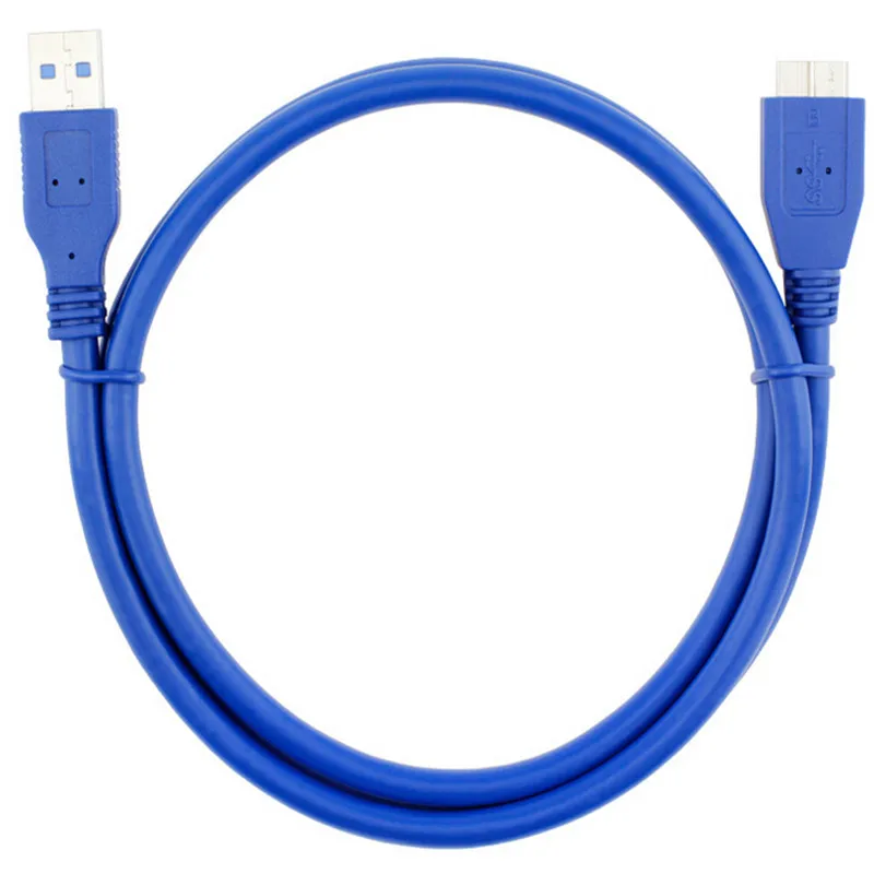 USB 3 0 A Male AM к Micro B USB3.0 кабель в синем цвете м 6 1 8 5 | Компьютеры и офис