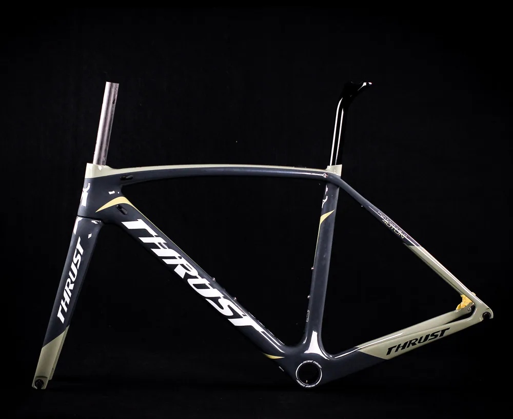

thrust fun 7 carbon bike Carbon Fiber Road Bike Frame With Colors Ghost/White/Blue/Green/Red/Yellow/Pink 49 52 54 56 58
