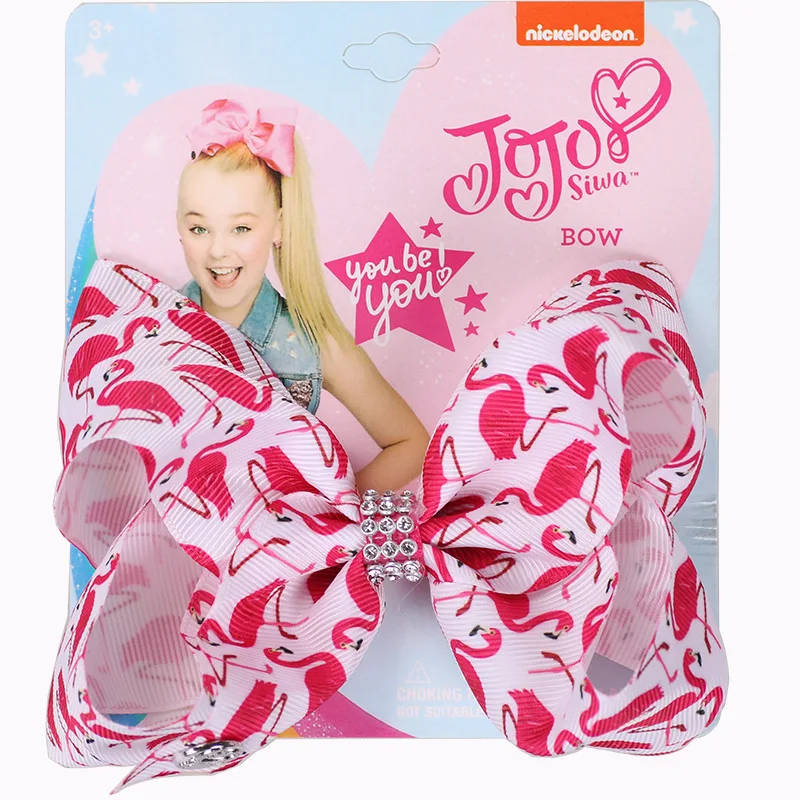 Аксессуары для волос JoJo лента с принтом единорога красивый узор зажимами заколки