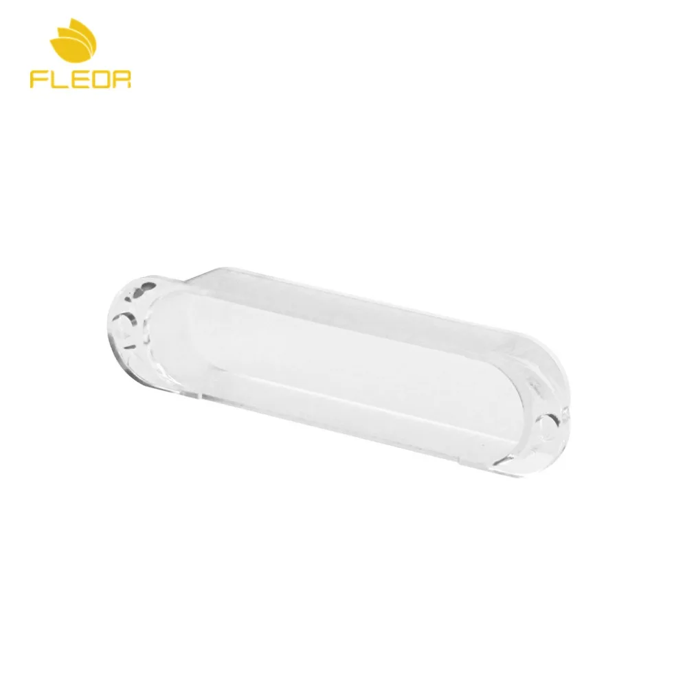 Чехол для гитарного пикапа с одной катушкой Flor 3 шт. без отверстия прозрачный