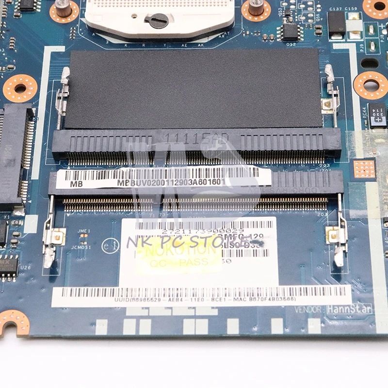 Материнская плата NOKOTION для ноутбука Acer aspire 5830 5830T P5LJ0 LA-7221P mbclo02001 PGA989 HM65 DDR3 GT520M graphics