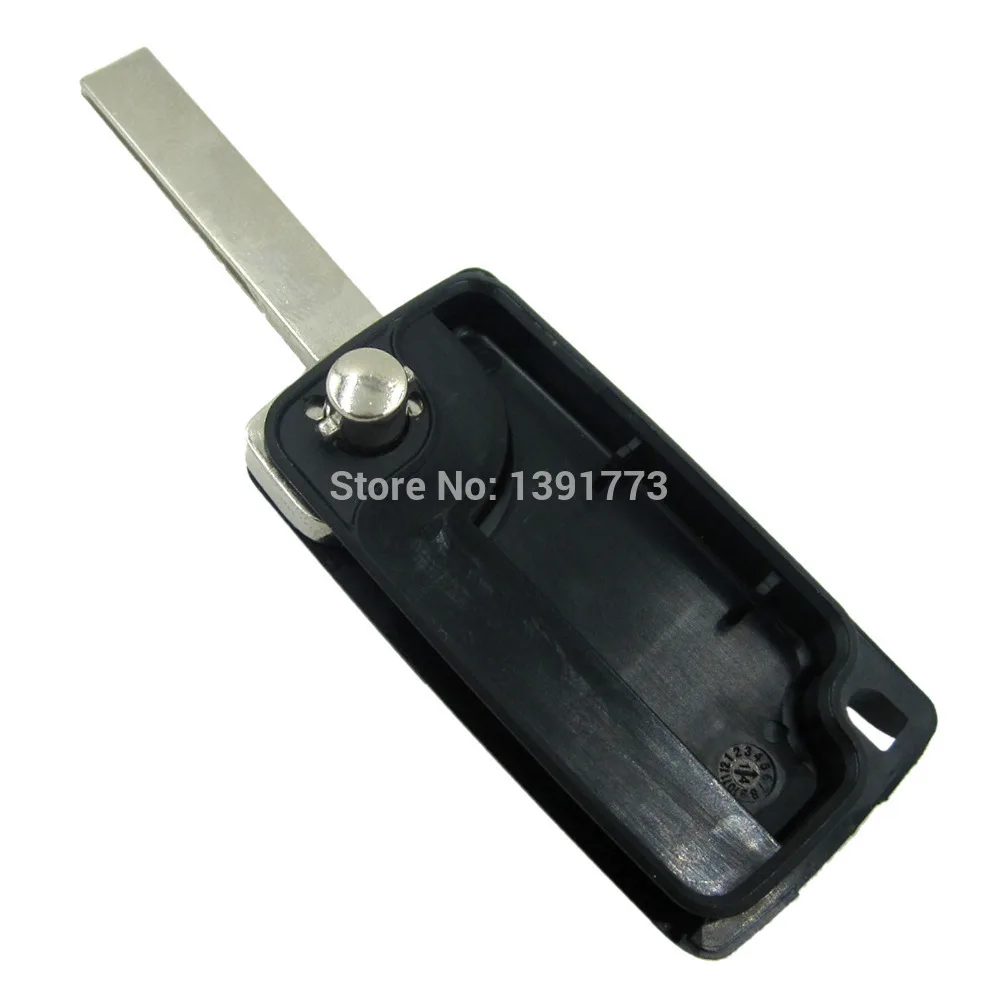 В наличии 4 кнопки отразить Floding дистанционного брелок чехол чехла для Peugeot 1007 Citroen