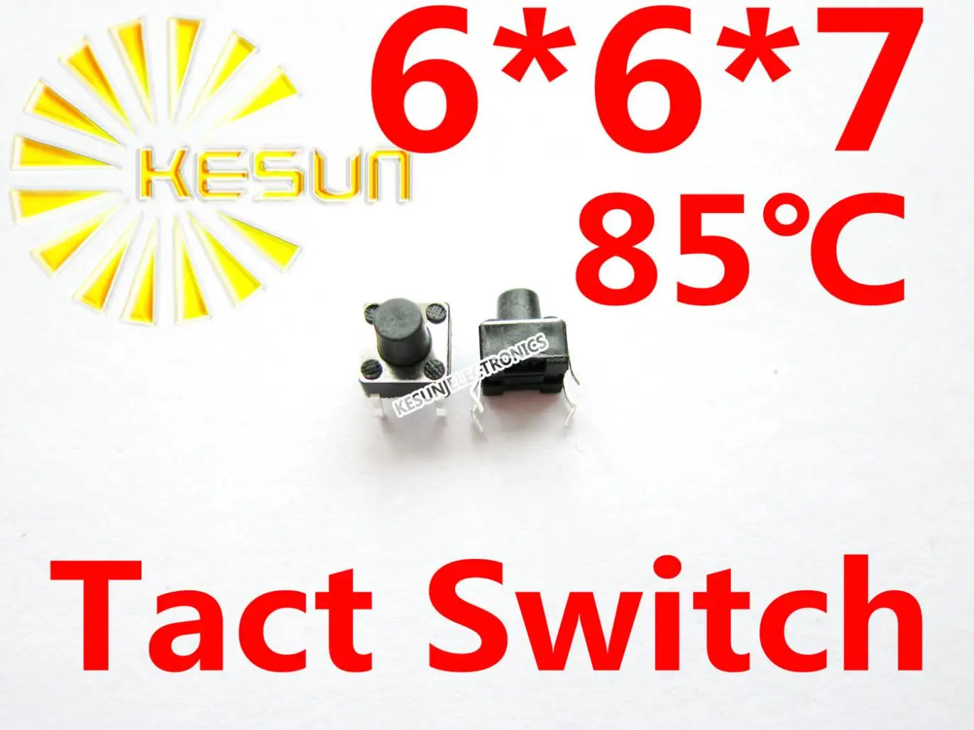 

FREE SHIPPING 100PCS DIP 6X6X7 Tactile Tact Push Button Micro Switch Momentary