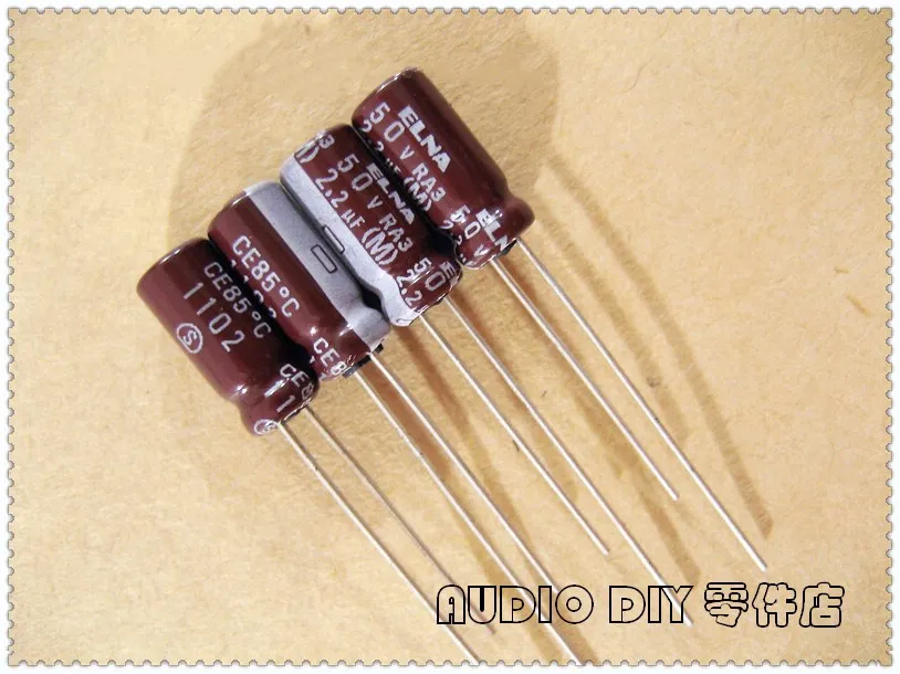 20 шт./100 шт. ELNA Brown RA3 Series 2 мкФ 50V 50V2.2UF 5x11 мм аудио электролитический