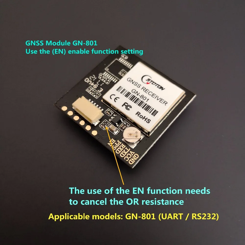 3,3-5 VTTL UAR gps Modue GN-801 gps ГЛОНАСС двойной режим M8n GNSS модуль антенный приемник, встроенная вспышка, NMEA0183 FW3.01 TOPGNSS