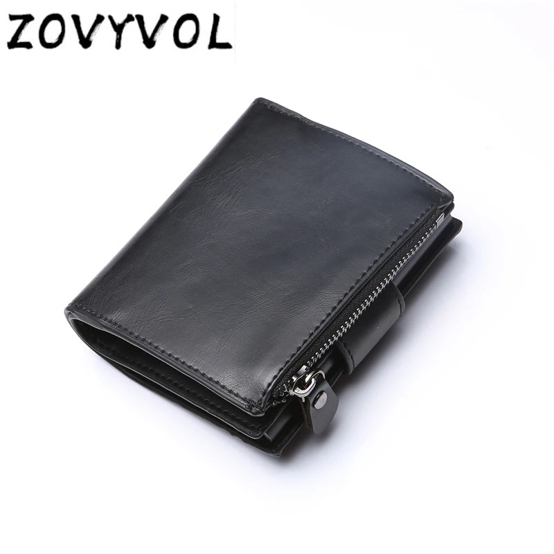 ZOVYVOL Новый Для мужчин Rfid Бумажник для кредитных держатель карт Стикеры Бизнес